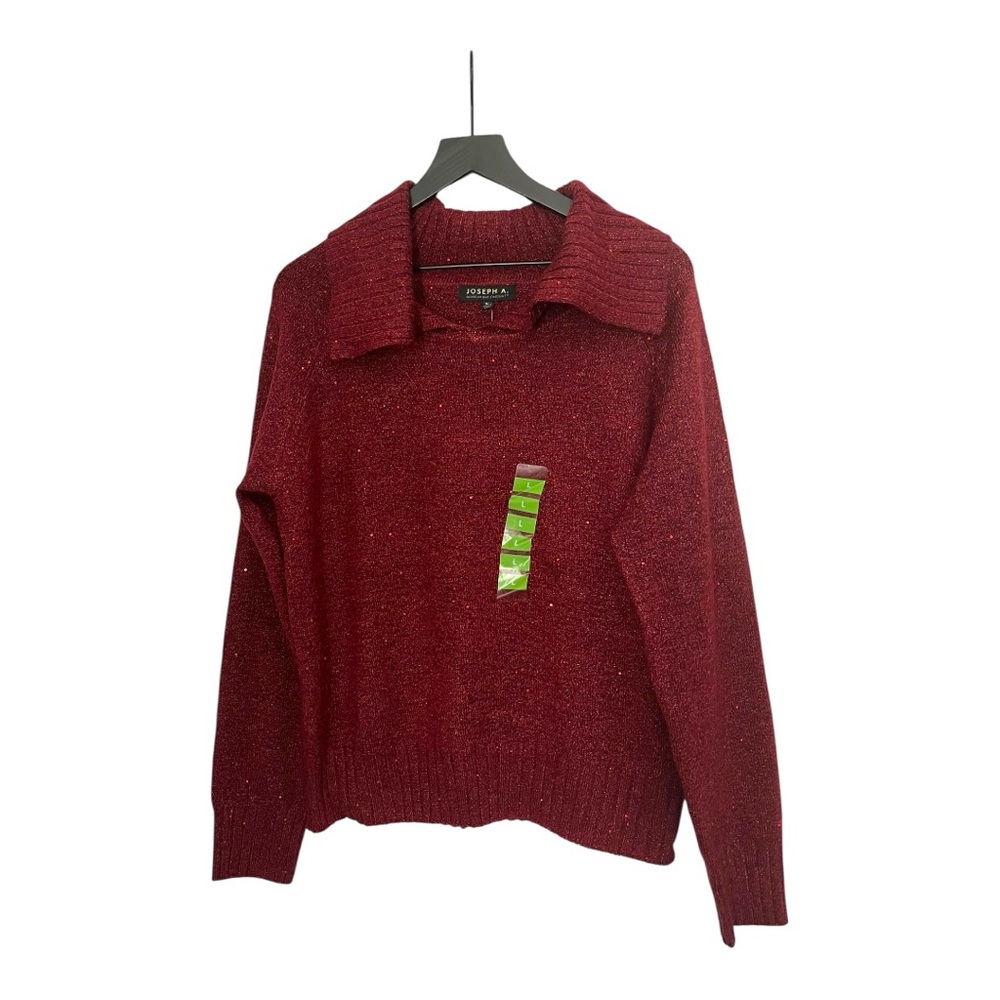 NWT Joseph A. Sweater in Cabernet